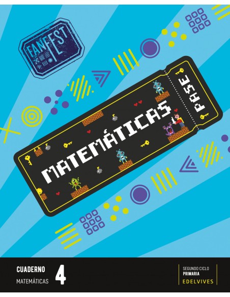 CUADRENO MATEMATICAS 4ºPRIMARIA FANFEST 2023 LINEA 2